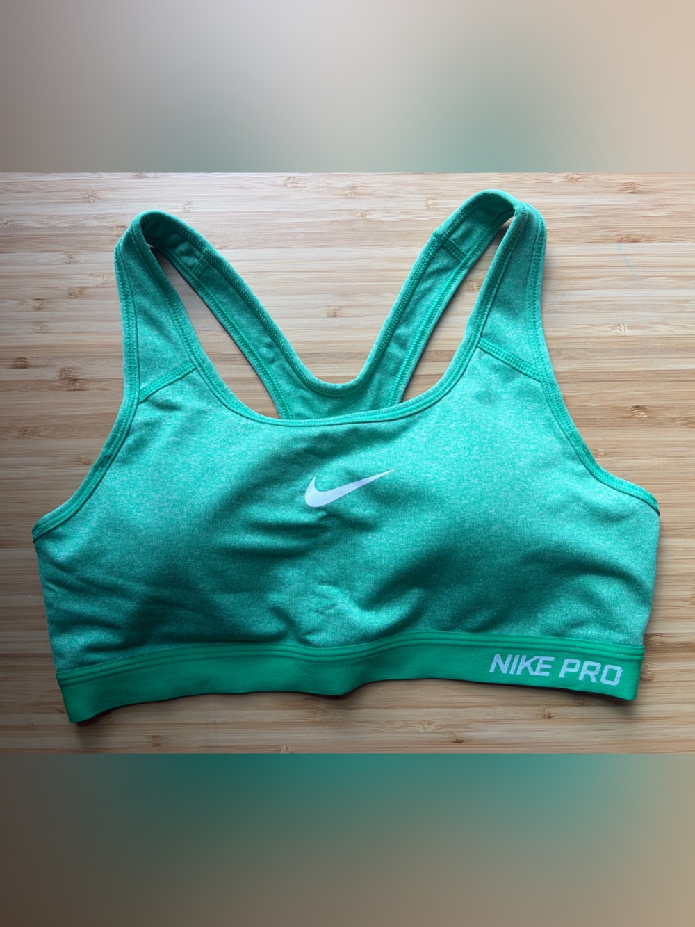 Nike Pro Women's Teal Green Medium Support Sports Bra